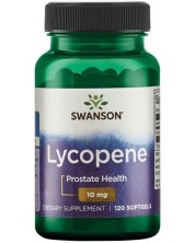 Lycopene, 10 mg, 120 меки капсули, Swanson -1