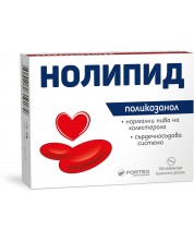 Нолипид, 30 таблетки, Fortex -1