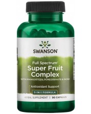 Full Spectrum Super Fruit Complex, 90 капсули, Swanson