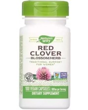 Red Clover, 400 mg, 100 капсули, Nature’s Way