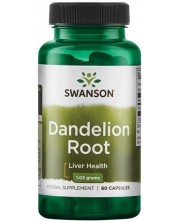 Dandelion Root, 60 капсули, Swanson -1