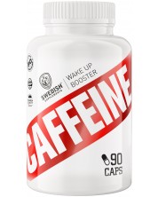 Caffeine, 200 mg, 90 капсули, Swedish Supplements -1