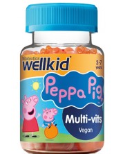 Wellkid Peppa Pig Multi-vits, 30 желирани таблетки, Vitabiotics -1