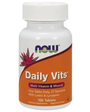 Daily Vits, 100 таблетки, Now