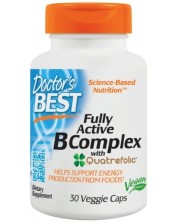 Fully Active B Complex, 30 капсули, Doctor's Best -1