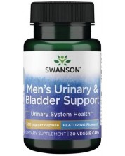 Men's Urinary & Bladder Support, 500 mg, 30 капсули, Swanson