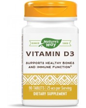 Vitamin D3, 90 таблетки, Nature's Way