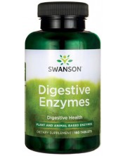 Digestive Enzymes, 180 таблетки, Swanson -1