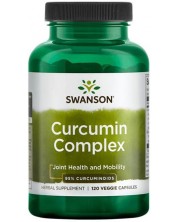 Curcumin Complex, 120 растителни капсули, Swanson -1