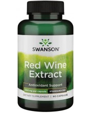 Red Wine Extract, 500 mg, 90 капсули, Swanson