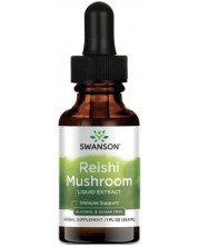 Reishi Mushroom Liquid Extract, 29.6 ml, Swanson -1