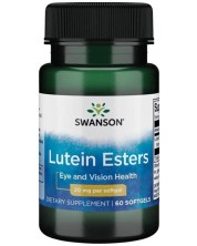 Lutein Esters, 20 mg, 60 меки капсули, Swanson -1
