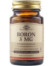Boron, 3 mg, 100 растителни капсули, Solgar -1