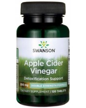 Apple Cider Vinegar, 200 mg, 120 таблетки, Swanson -1