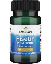 Fisetin Novusetin, 100 mg, 30 капсули, Swanson