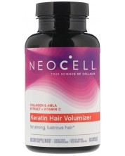 Keratin Hair Volumizer, 60 капсули, NeoCell -1