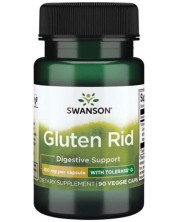 Gluten Rid, 100 mg, 90 растителни капсули, Swanson