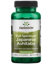 Full Spectrum Japanese Ashitaba, 500 mg, 60 капсули, Swanson -1