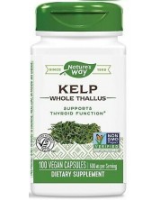 Kelp Whole Thallus, 600 mg, 100 капсули, Nature’s Way