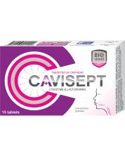 Cavisept, 15 таблетки за смучене, BioShield -1