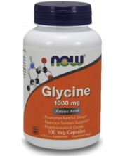 Glycine, 1000 mg, 100 капсули, Now