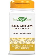 Selenium, 200 mcg, 100 капсули, Nature's Way -1