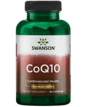 CoQ10, 200 mg, 90 капсули, Swanson -1