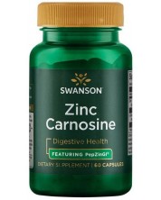Zinc Carnosine, 37.5 mg, 60 капсули, Swanson
