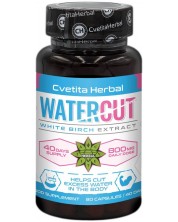 Water Cut, 400 mg, 80 капсули, Cvetita Herbal -1