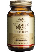 Vitamin C with Rose Hips, 500 mg, 100 таблетки -1