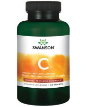 Vitamin C with Bioflavonoids, 1000 mg, 90 таблетки, Swanson -1
