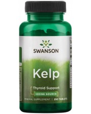 Kelp, 225 mcg, 250 таблетки, Swanson -1