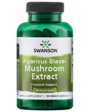 Agaricus Blazei Mushroom Extract, 90 капсули, Swanson