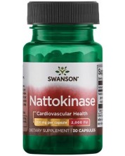 Nattokinase, 100 mg, 30 капсули, Swanson -1