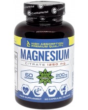Magnesium Citrate, 1250 mg, 60 капсули, Cvetita Herbal -1