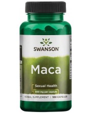 Maca, 500 mg, 100 капсули, Swanson -1