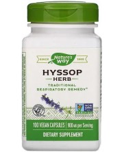 Hyssop, 450 mg, 100 капсули Nature's Way -1