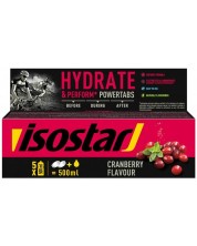 Hydrate & Perform Powertabs, cranberry, 10 ефервесцентни таблетки, Isostar -1