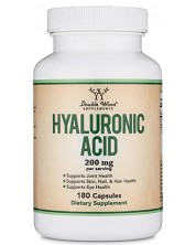 Hyaluronic acid, 180 капсули, Double Wood