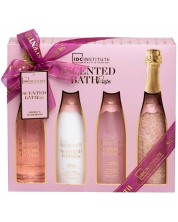 IDC Institute Подаръчен комплект Scented Bath Champagne, 4 части