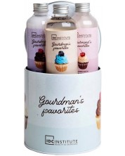 IDC Institute Подаръчен комплект Gourmand's Favourites Tin Box, 4 части