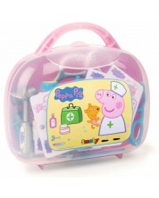 Игрален комплект Smoby Peppa Pig - Чичо доктор в куфарче