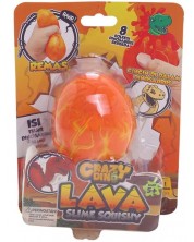 Игрален комплект Felyx Toys - Дино яйце със слайм и динозавър с пръстен, асортимент -1