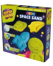 Игрален комплект Play-Toys - Неонов кинетичен пясък, Космос -1
