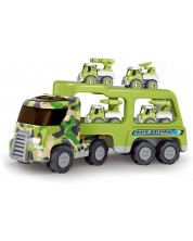 Играчка военен камион Sonne - Мily, с колички -1