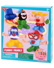 Игрален комплект с пластилин PlayGo - Щастливо семейство -1