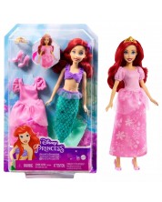 Игрален комплект Disney Princess - Кукла Ариел със сменящо се облекло