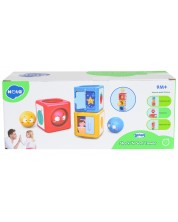 Игрален комплект Hola Toys - Монтесори кубчета -1