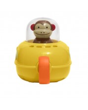 Играчка за баня Skip Hop Zoo - Подводница с маймунка -1