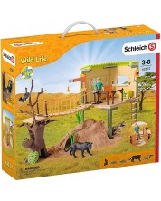 Игрален комплект Schleich Wild Life - Приключенска рейнджърска станция -1